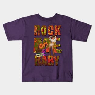 Rock Me Baby (Go-go Girl) Kids T-Shirt